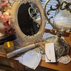 Brahmin Gold and Silver Snowflake Bag/purse Charm